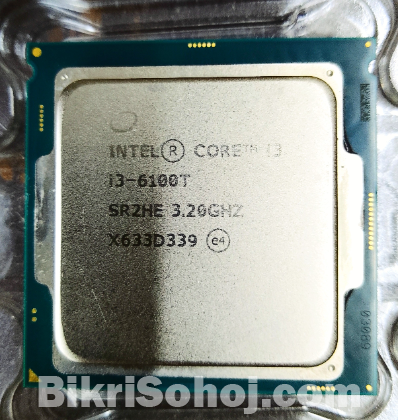 Intel core i3 6100T (6th gen) Processor